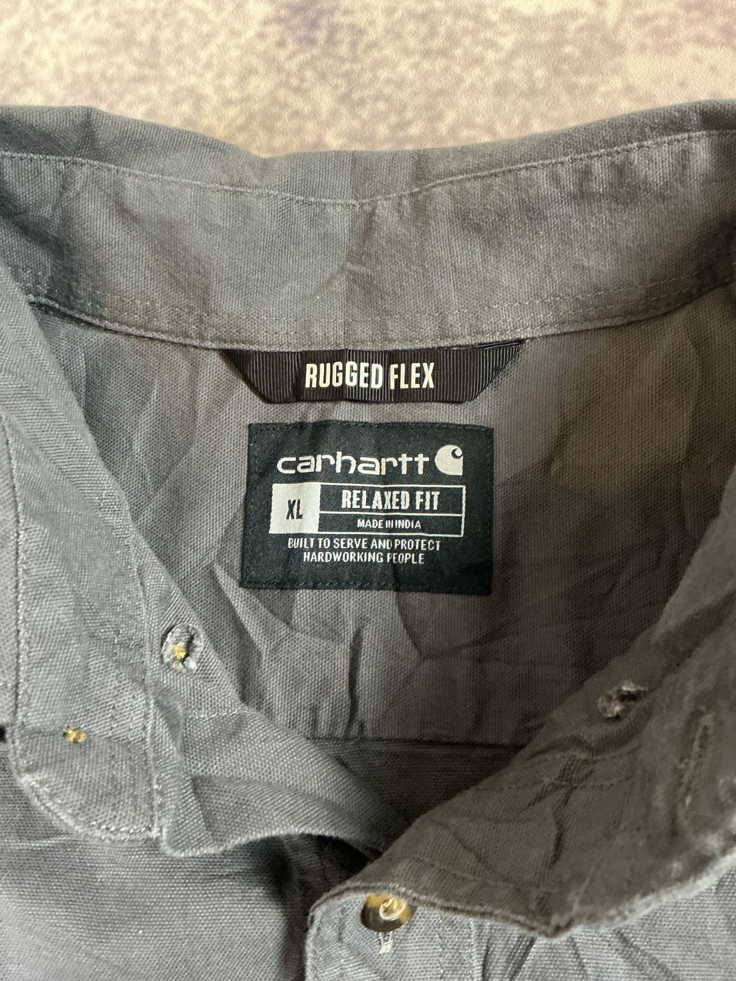 Carhartt Arbeitshemd Shirt Grau XL