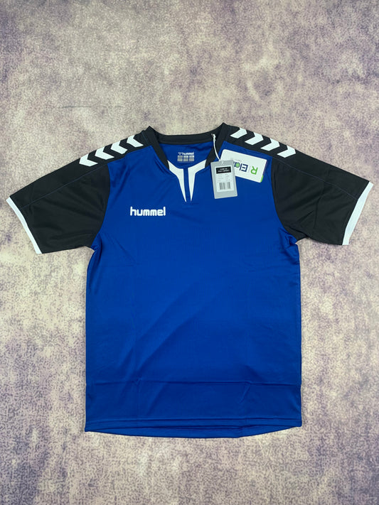 Hummel Kinder-Trikot in Blau/Schwarz