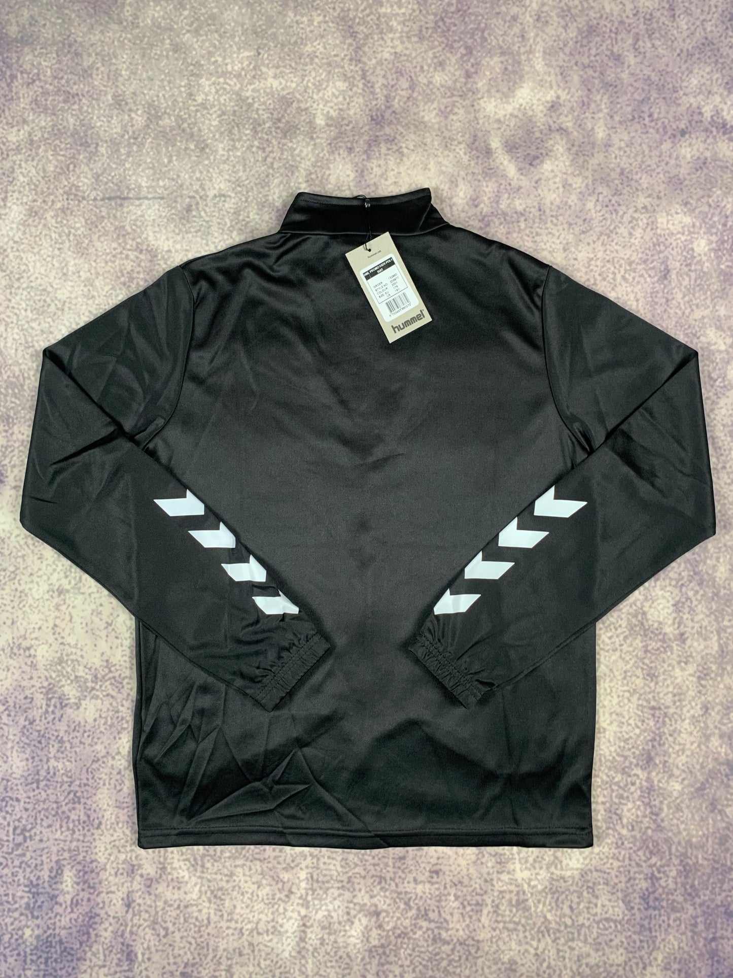 Hummel Kinder-Trainingsanzug in Schwarz