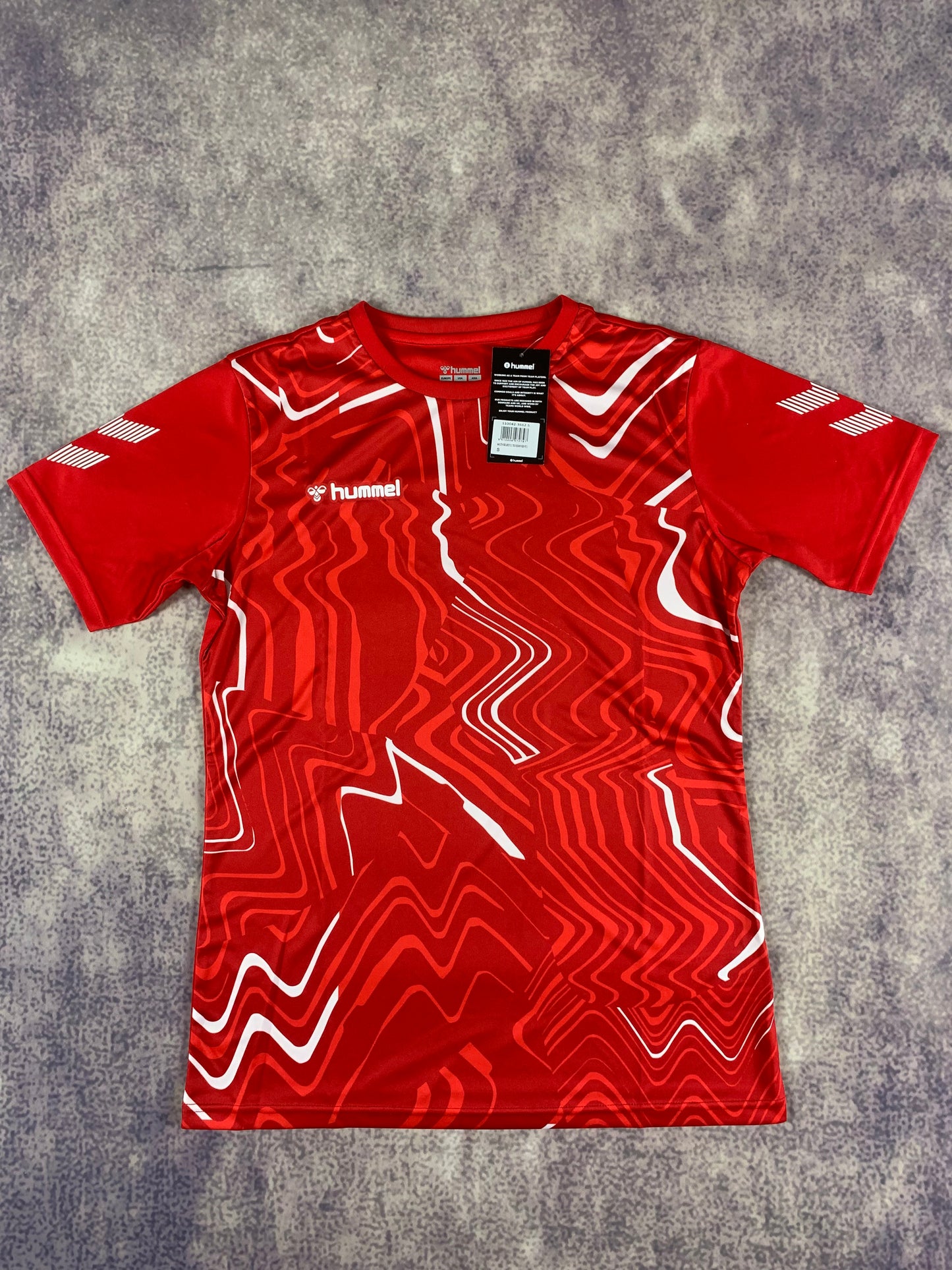 Hummel Trikot in Rot/Weiß