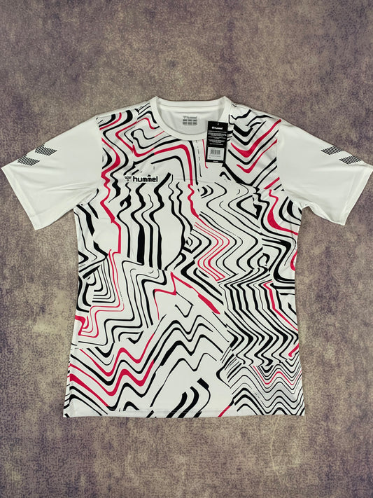 Hummel Trikot in Weiß/Pink