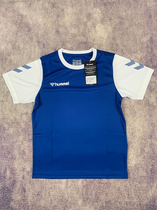 Hummel Kinder-Trikot in Blau/Weiß