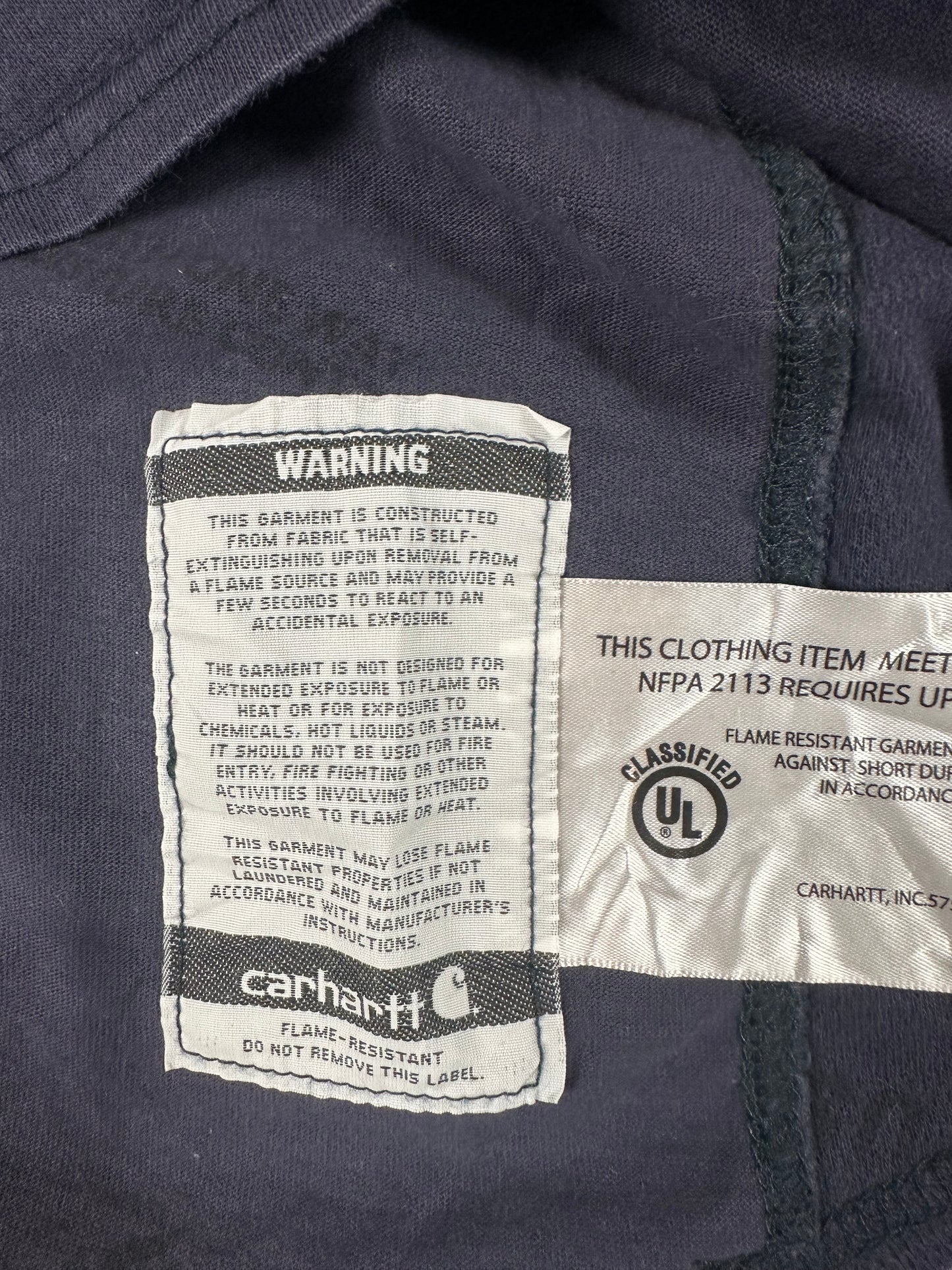 Carhartt Henley Shirt Dunkelblau S
