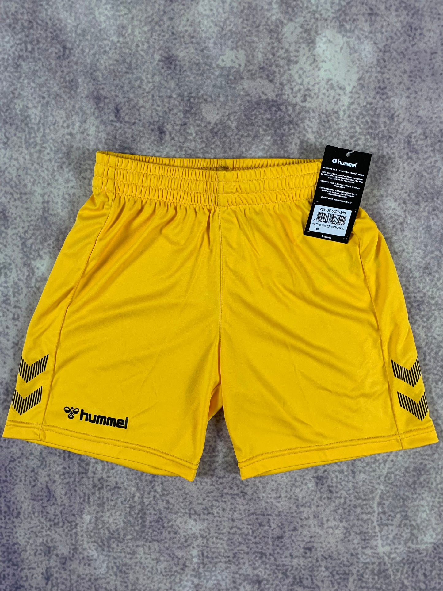 Hummel Kinder-Shorts in Gelb