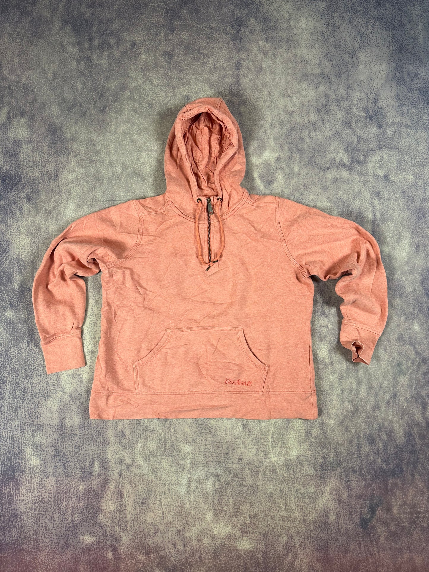 Carhartt Hoodie Pullover Lachs Rot XL Damen