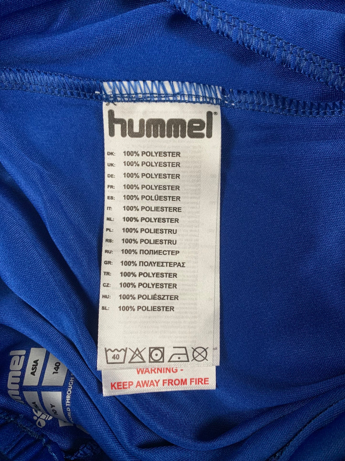Hummel Kinder-Shorts in Blau