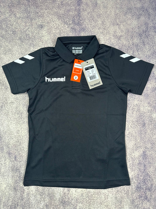 Hummel Kinder-Poloshirt in Schwarz