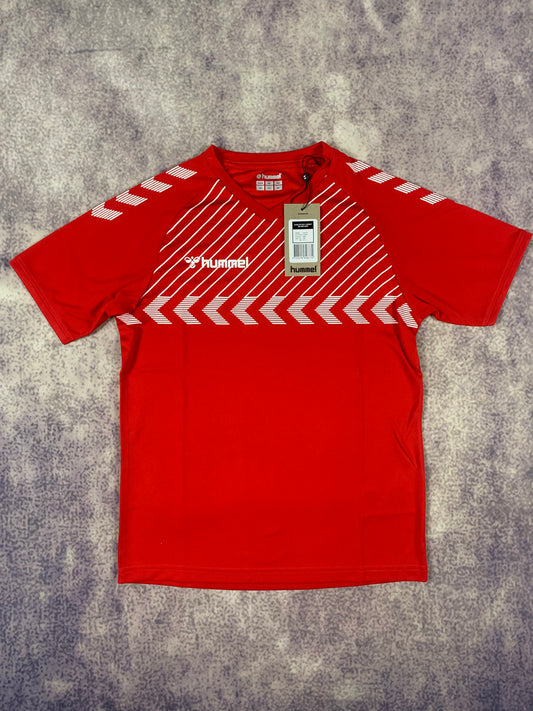 Hummel Kinder-Trikot in Rot/Weiß