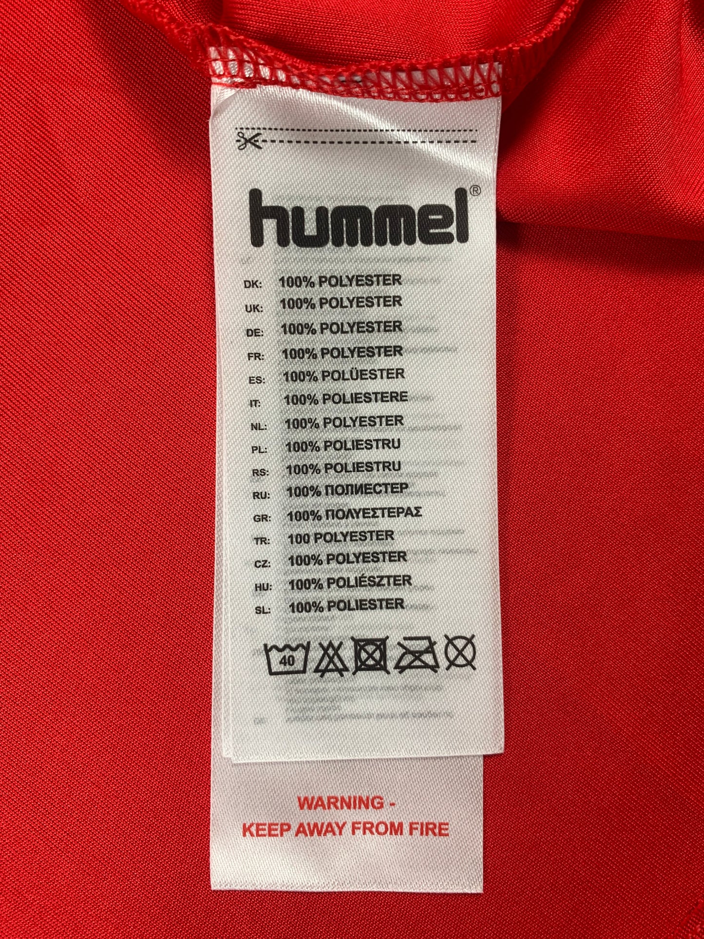Hummel Trikot in Rot