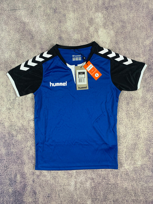 Hummel Kinder-Trikot in Blau/Weiß