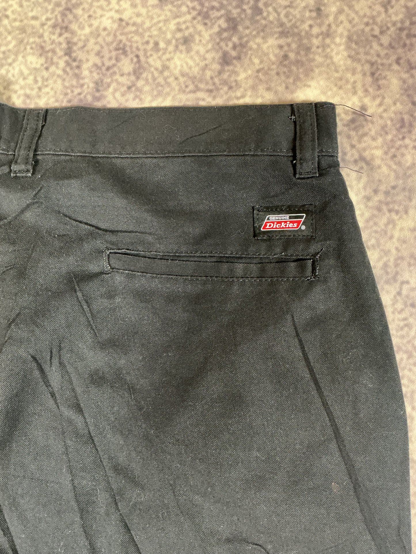 Dickies Double Knee Jeans Schwarz 38x30