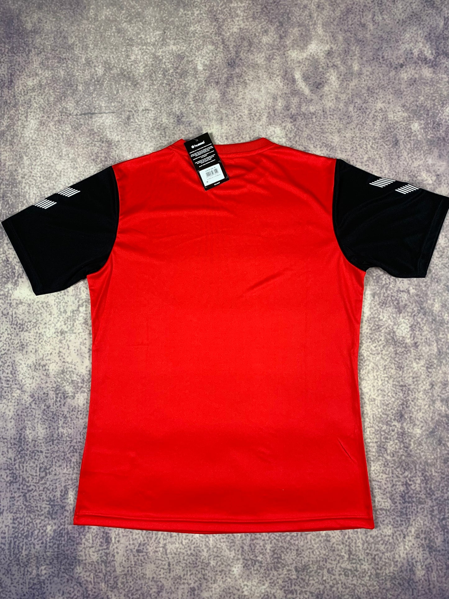 Hummel Trikot in Rot/Schwarz