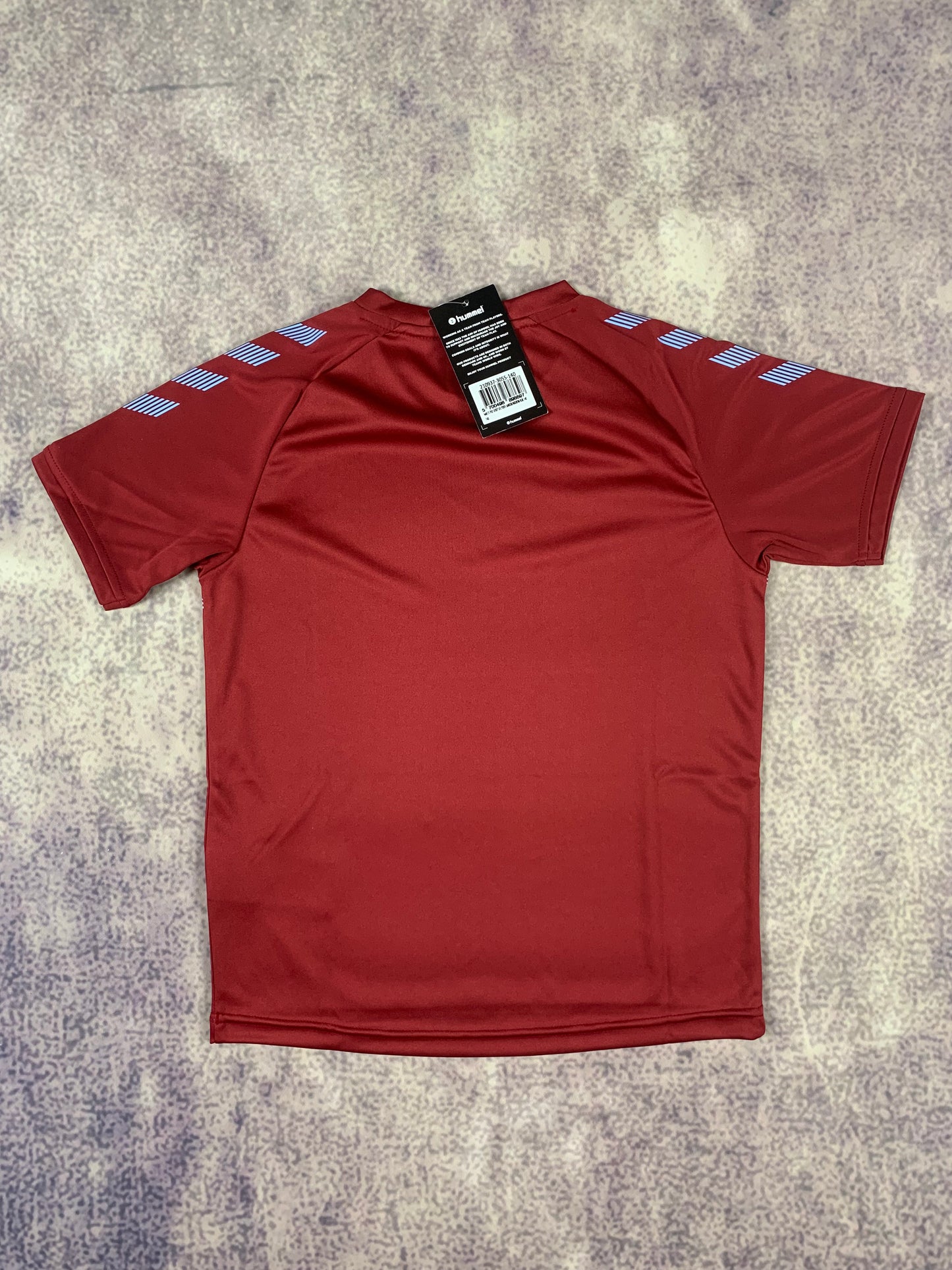 Hummel Kinder-Trikot in Dunkelrot/Hellblau