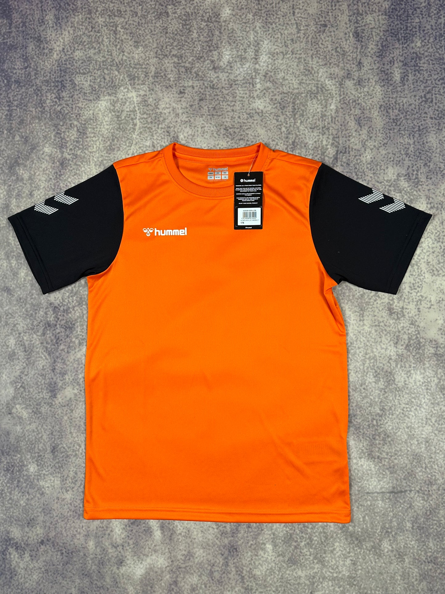 Hummel Kinder-Trikot in Orange/Schwarz