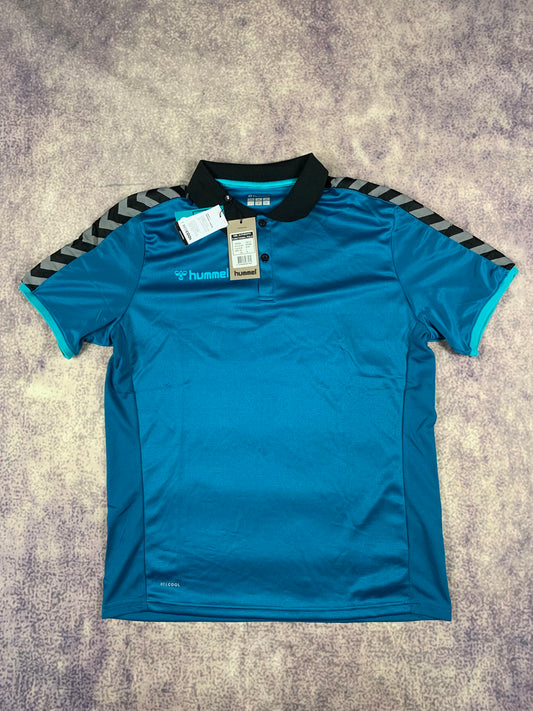 Hummel Poloshirt in Türkis