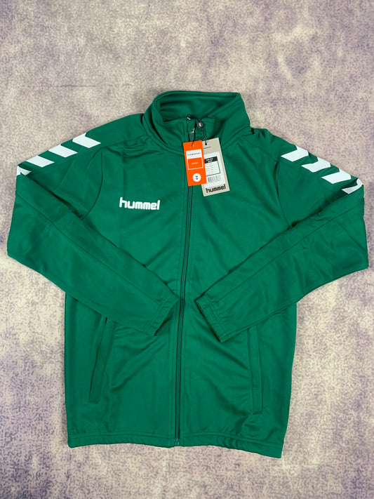 Hummel Kinder-Sportjacke in Dunkelgrün
