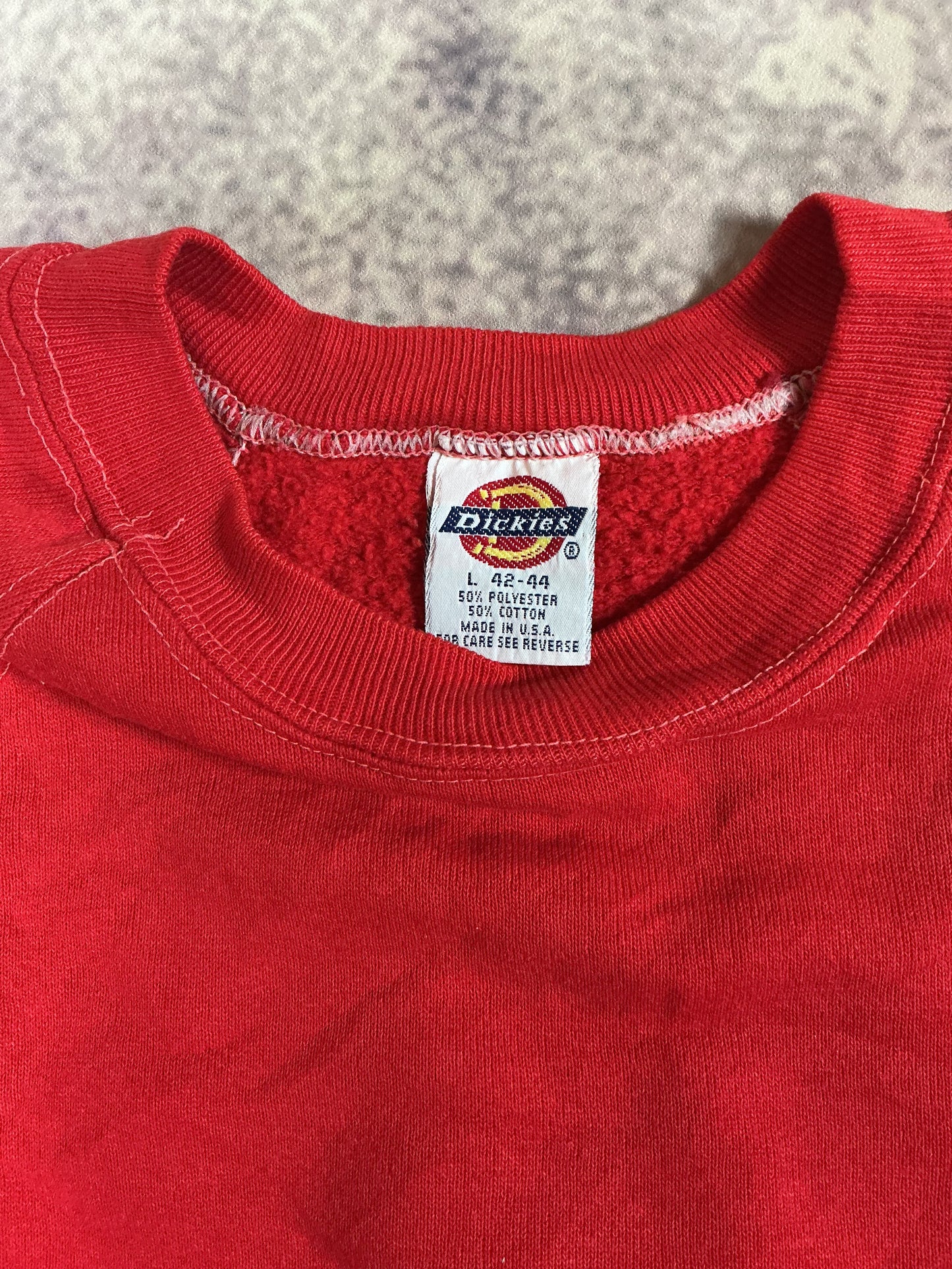 Dickies Sweatshirt Pullover Rot L