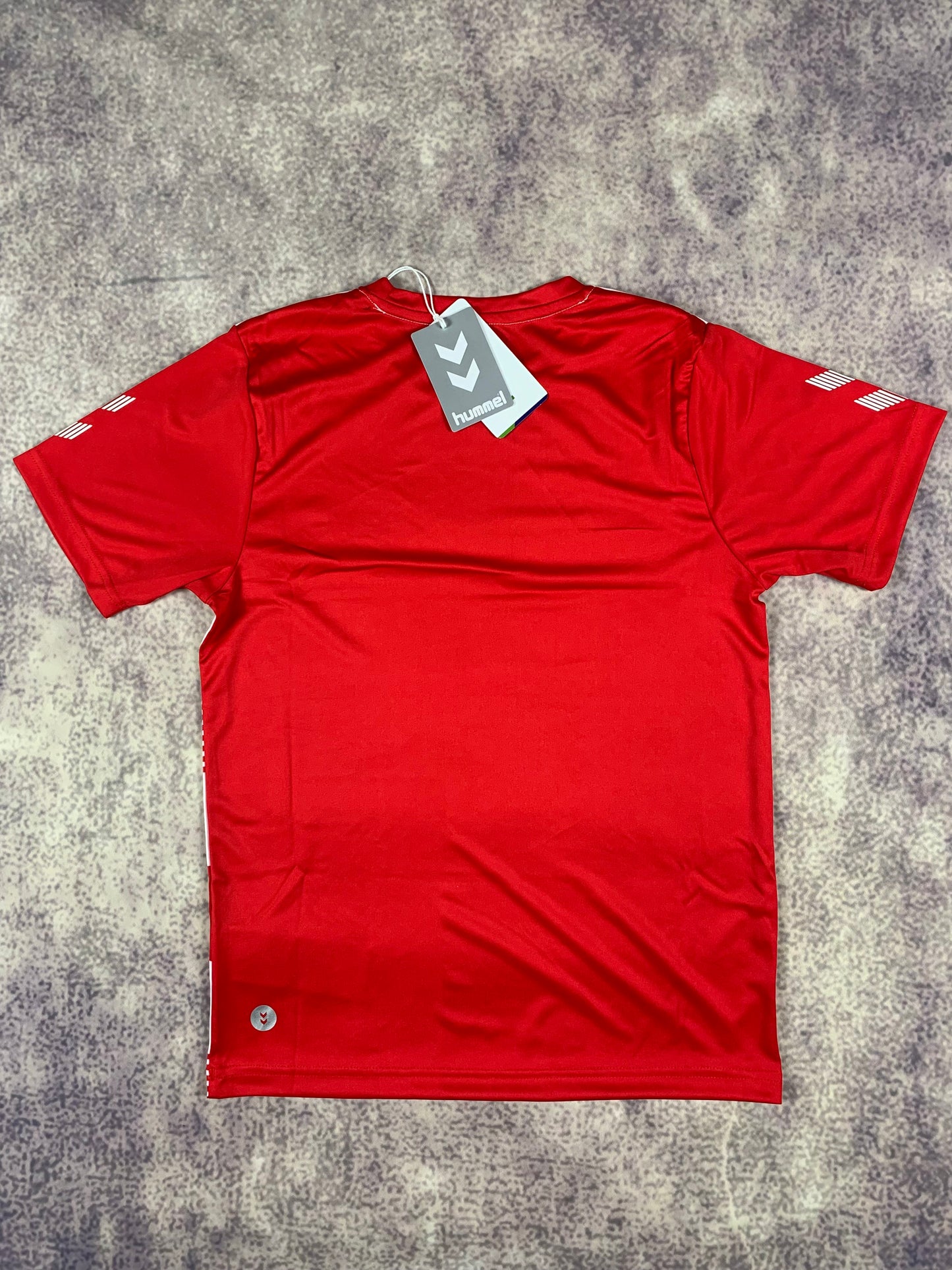 Hummel Kinder-Trikot in Rot/Weiß