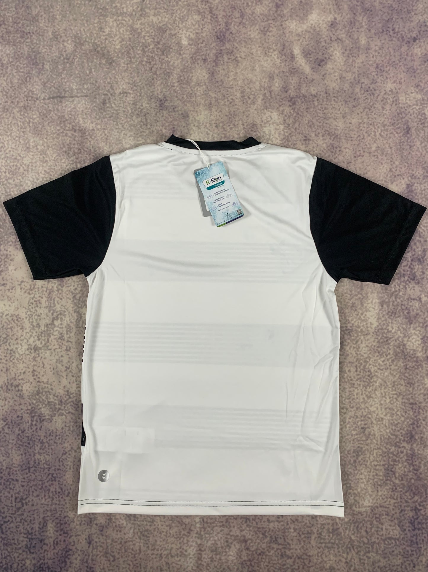 Hummel Kinder-Trikot in Weiß/Schwarz