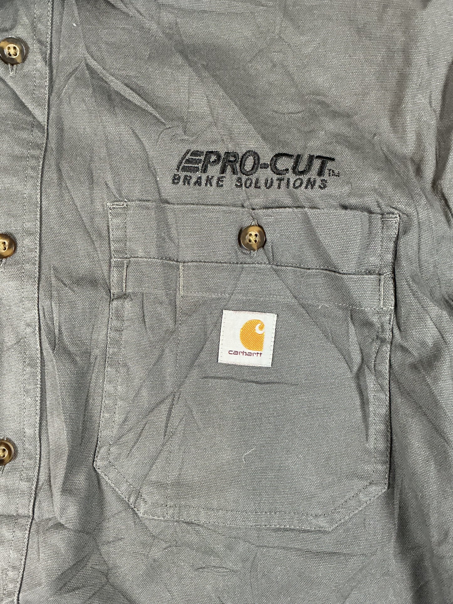 Carhartt Arbeitshemd Shirt Grau XL