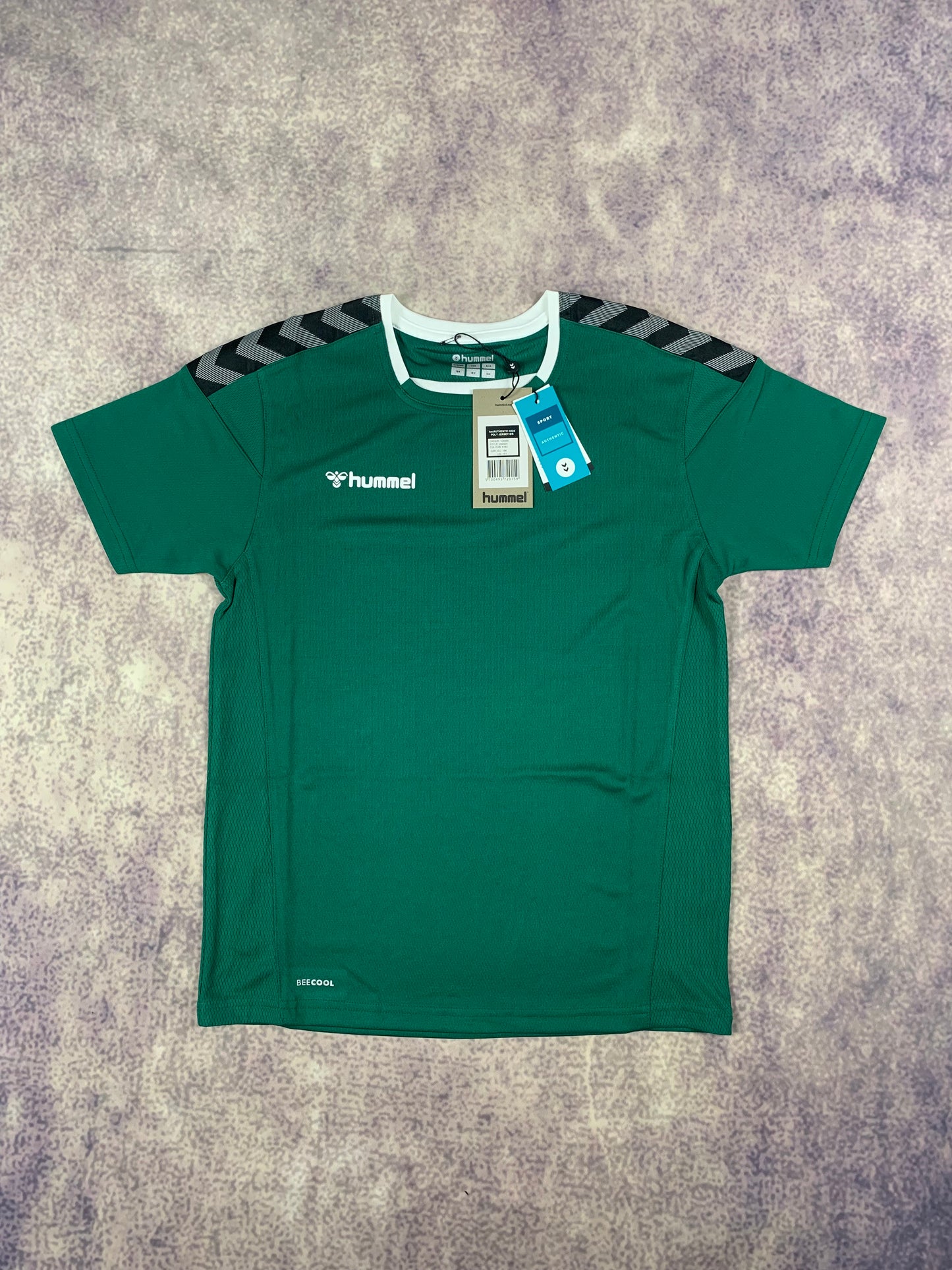Hummel Kinder-Trikot in Dunkelgrün