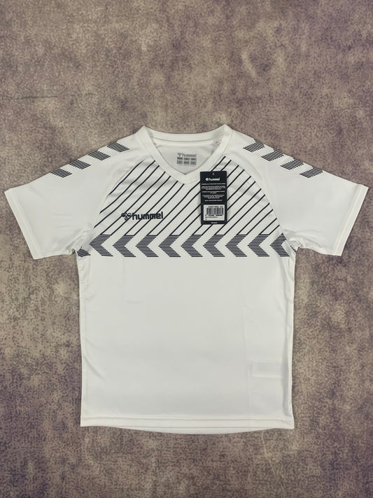 Hummel Kinder-Trikot in Weiß/Schwarz