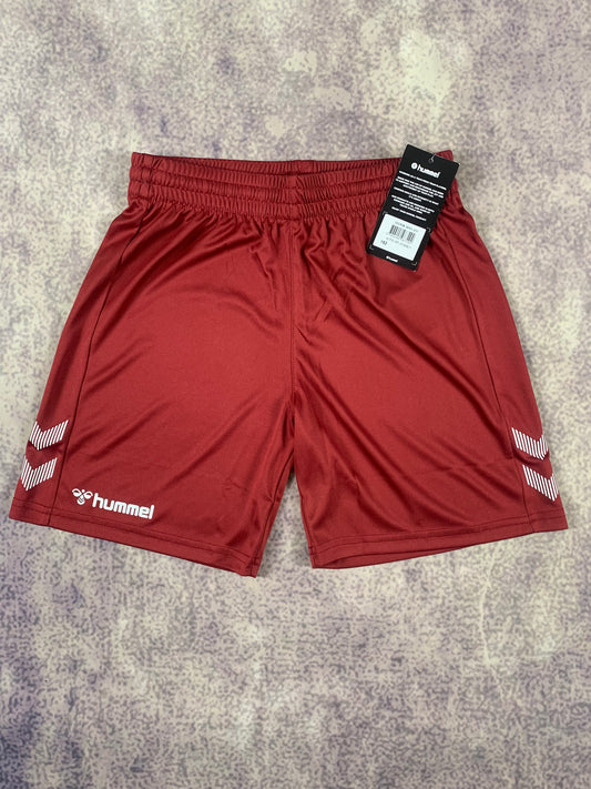 Hummel Kinder-Shorts in Dunkelrot