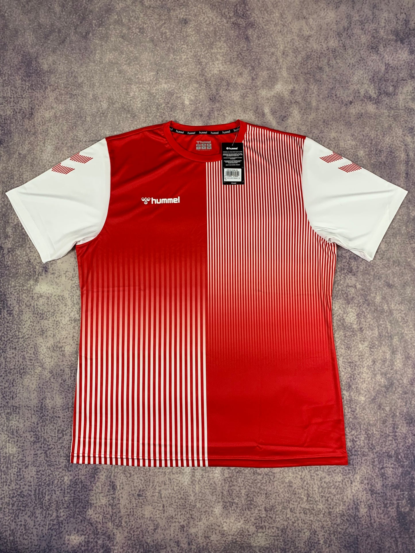 Hummel Trikot in Rot/Weiß