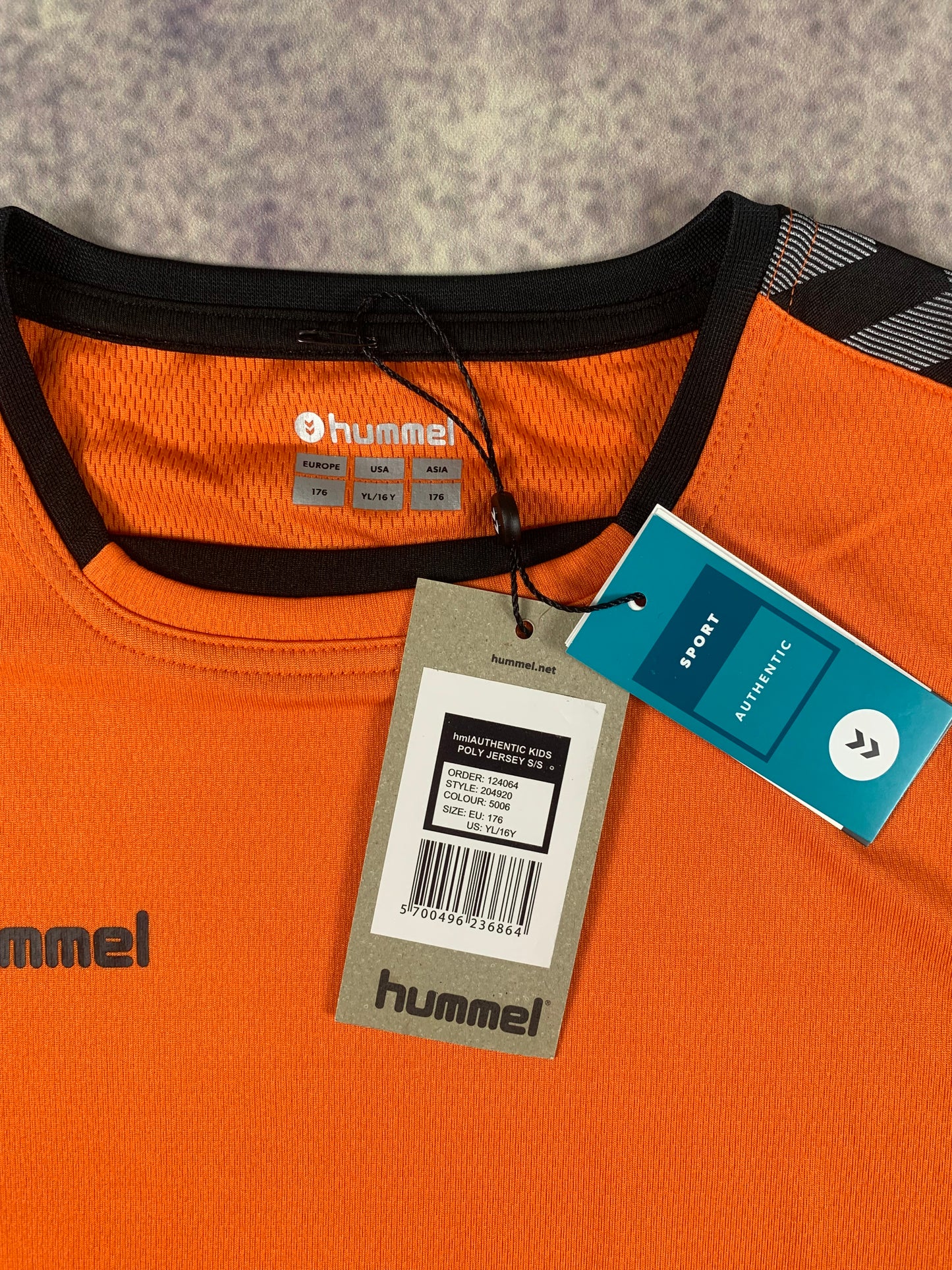 Hummel Kinder-Trikot in Orange