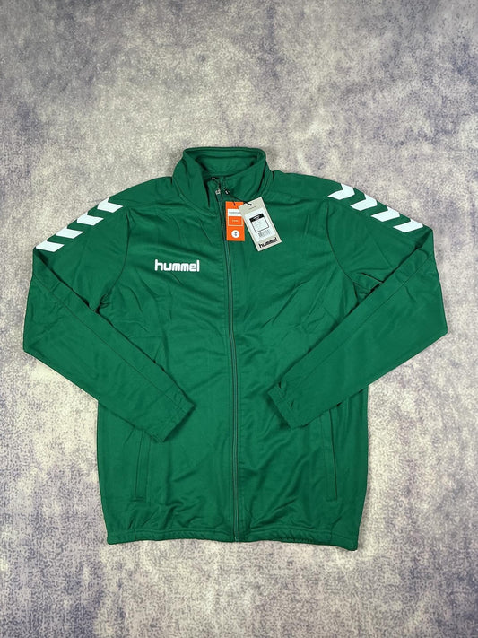 Hummel Sportjacke in Dunkelgrün