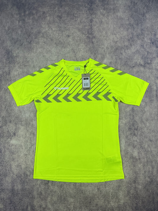 Hummel Trikot in Neongelb/Schwarz
