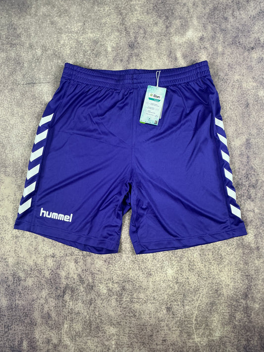 Hummel Kinder-Shorts in Lila/Weiß